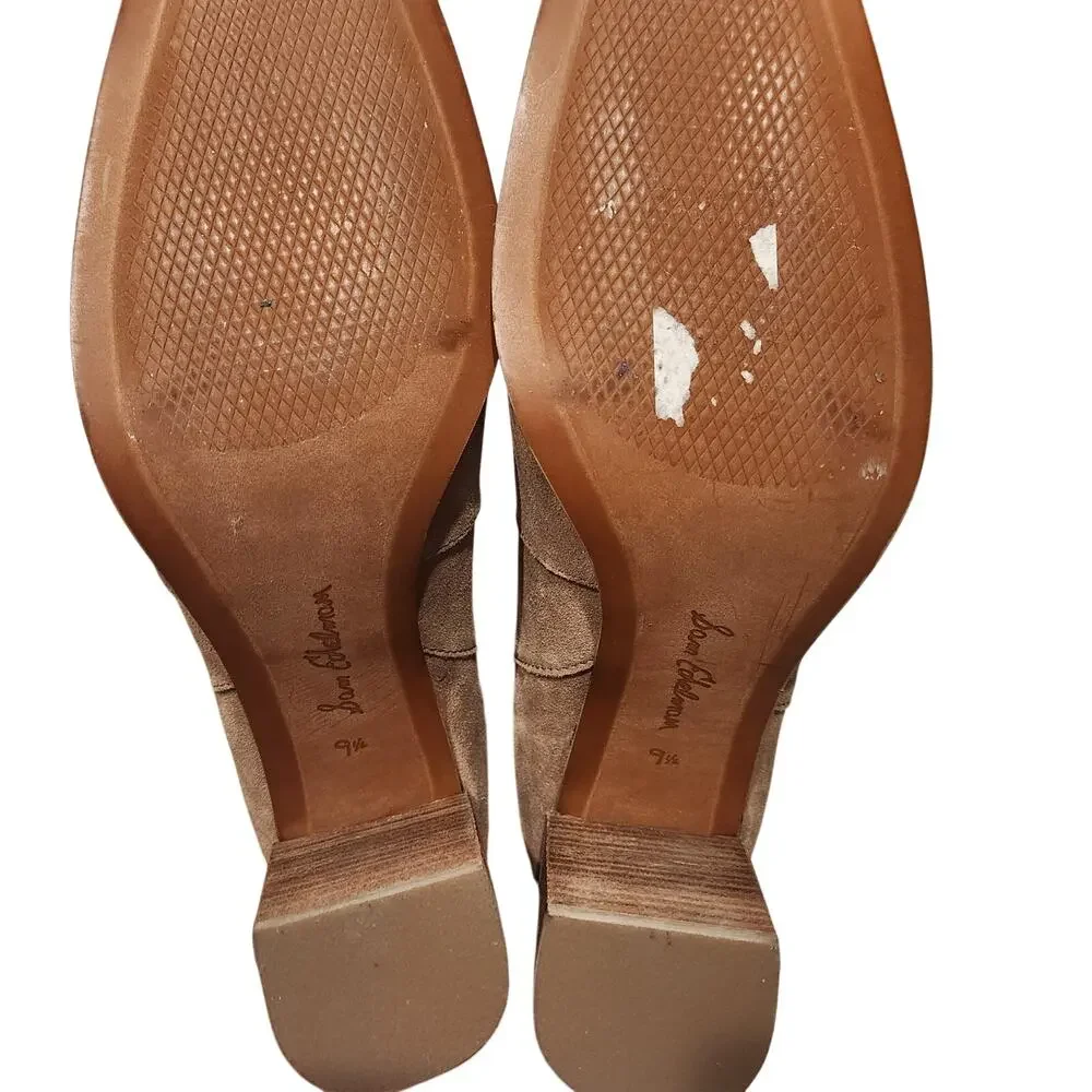 Sam Edelman Oma knee high tan boots size 9.5